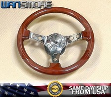 Classic Wood Steering Wheel Hub Adapter For Gm Chevy Dodge Jeep Chrysler Boat