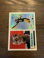 2002 Topps Heritage #41 Plaxico Burress Retrofractors #/557
