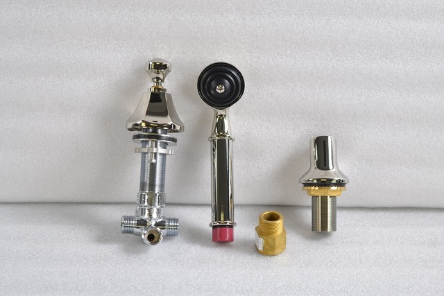 Mirabelle Mirco2rtd Polished Nickel Cordoba Deck Mounted Hand