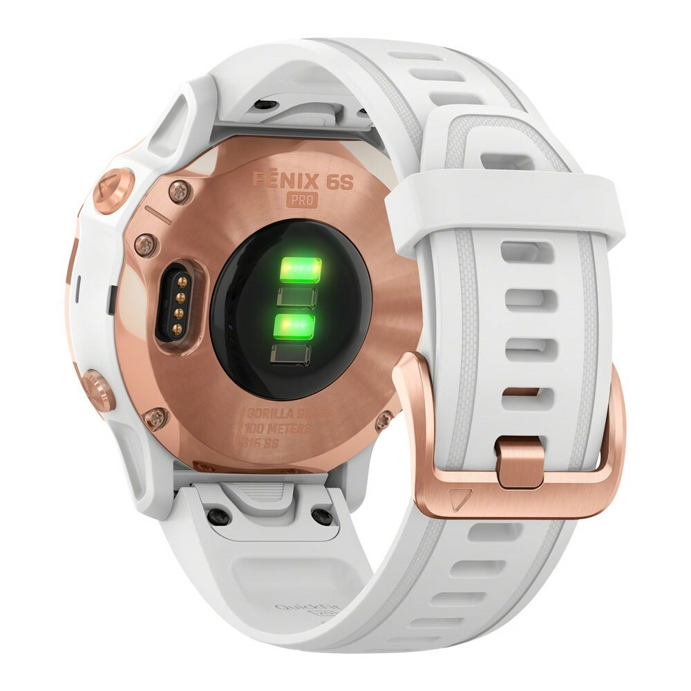Garmin Fenix 6s Pro 1.2in Rose Gold 
