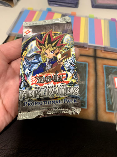 Yugioh Sealed Metal Raiders Promotional Booster Pack MRD Konami Square - Picture 4 of 9