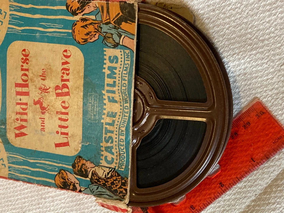 Castle Films 8mm Wild Horse & the Little Brave Original Box #1001 - Image 3 of 4