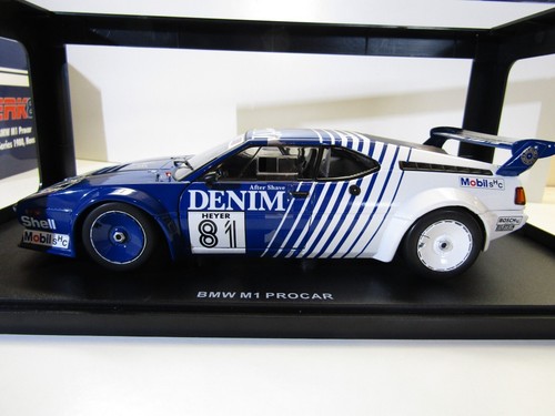 Werk83 1:18 Scale Die-Cast Model BMW M1 Procar Series 1980 #81 Hans Heyer Denim - Picture 5 of 10