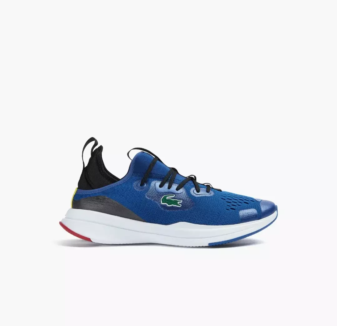 Men s Lacoste Run Spin Comfort Textile Color Contrast Sneakers eBay