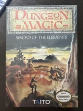 Dungeon Magic Sword Of the Elements NES Nintendo Authentic Original - New Sealed