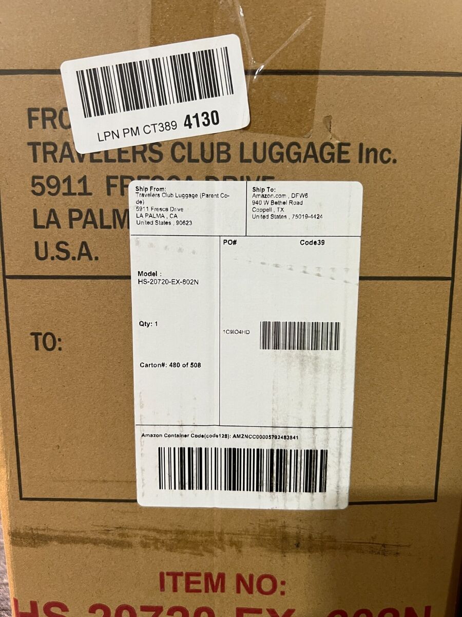 Travelers Club Chicago Hardside Expandable Spinner HS-20720 Travelers Club Chicago Hardside Expandable Spinner HS-20720