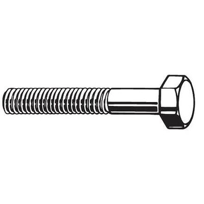 Zoro Select M01210.160.0200 Class 8.8, M16-2.00 Hex Head Cap Screw, Zinc Plated