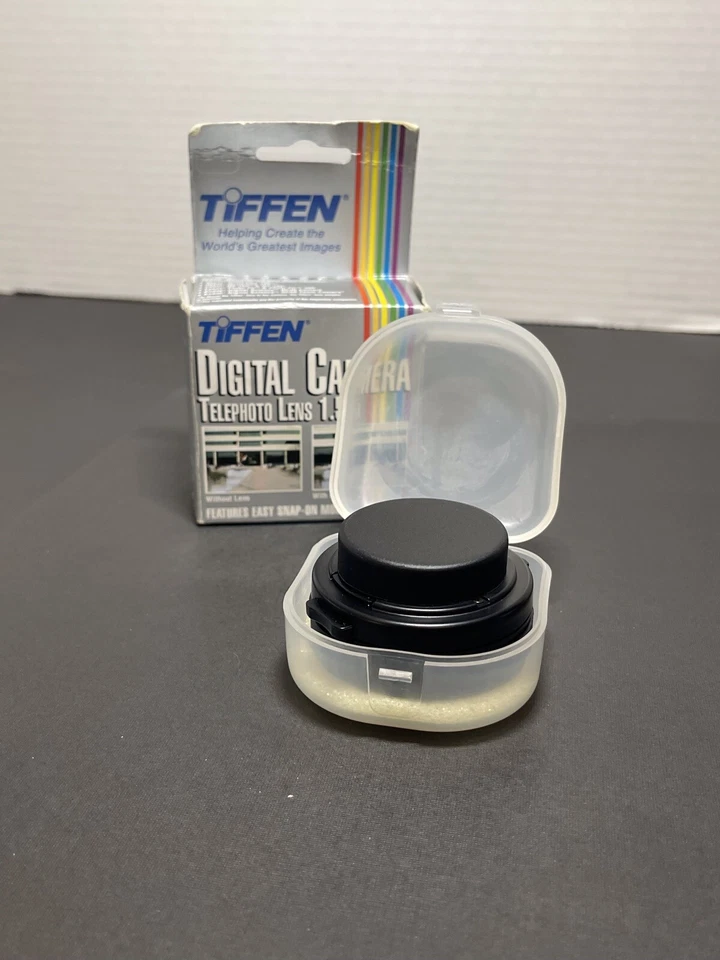 Tiffen Telephoto Converter 1.5X 37mm Auxiliary Lens + Case. - Image 2 of 4