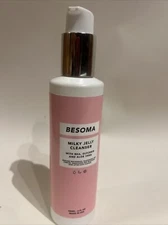 BESOMA milky jelly cleanser With BHA, Glycerine & Aloe Vera. 180ml Free Shipping