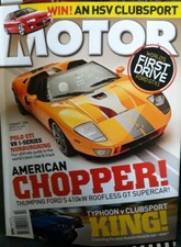 MOTOR CAR MAGAZINE Feb. 2006 *American Chopper * Typhoon vs Clubsport King *