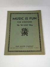 Vintage 1943 “Music Is Fun for Everyone” Piano Book by David M. Suttle