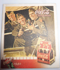 COCA COLA® COASTER DESSOUS DE VERRE THE COCA COLA CHRONOMATS 9 cm x 9 cm N° 3290