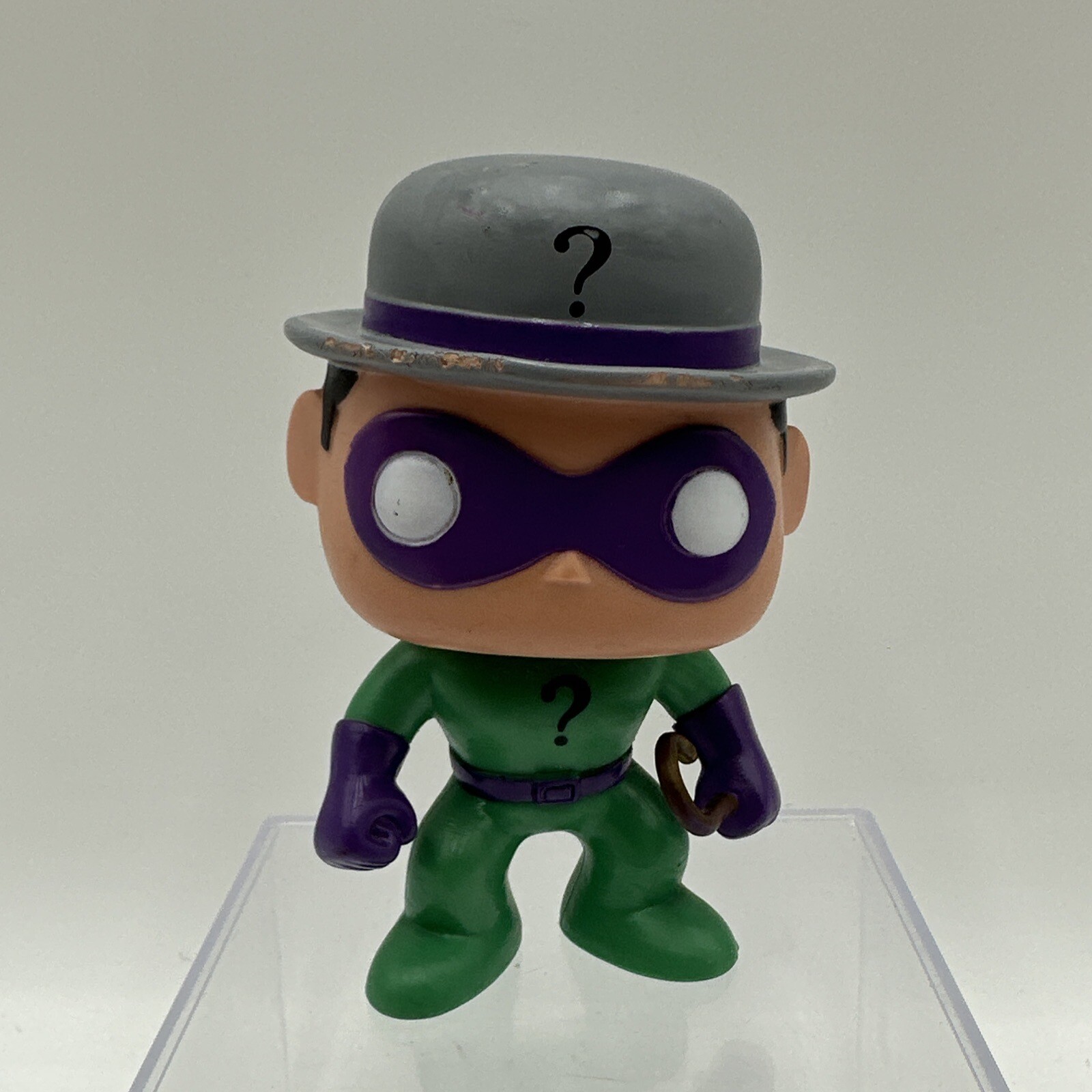 Funko Pop! Vinilo: Dc Comics - The Riddler #05 - Serie 1 2010 Suelto Roto