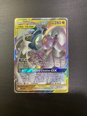 Price PSA 10 ULTRA RARE Arceus Dialga Palkia GX Tag Team 156/236 Pokemon  Card - Holo LP Condition Tag Team Pokemon Card