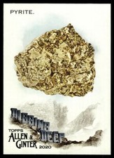 2020 Allen & Ginter Pyrite #DD-8  Digging Deep