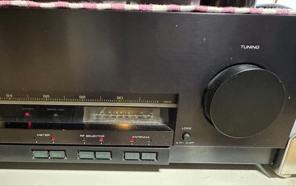 KENWOOD FMステレオチューナー L-02T KENWOOD L-02T FM Tuner – RCA Compatible, Excellent Sound