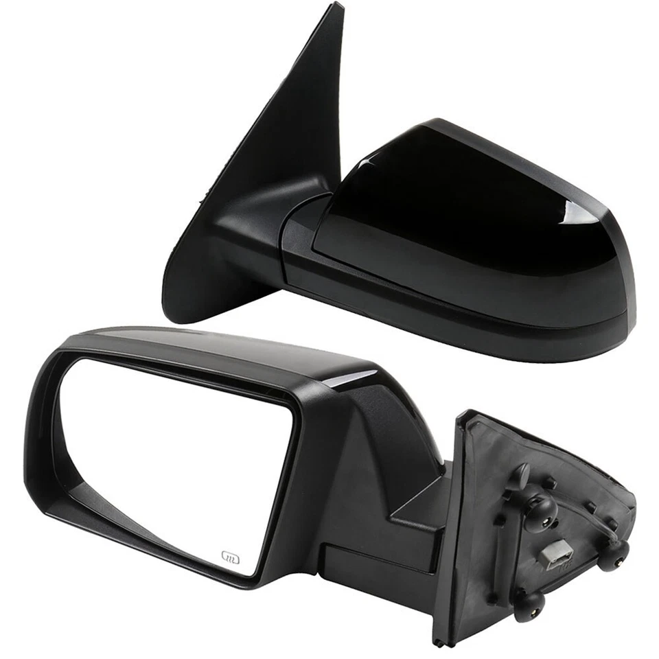 适用于 2007 - 2021 年丰田苔原一对镜子电源加热侧手动折叠黑色 — 第 4/4 张图片