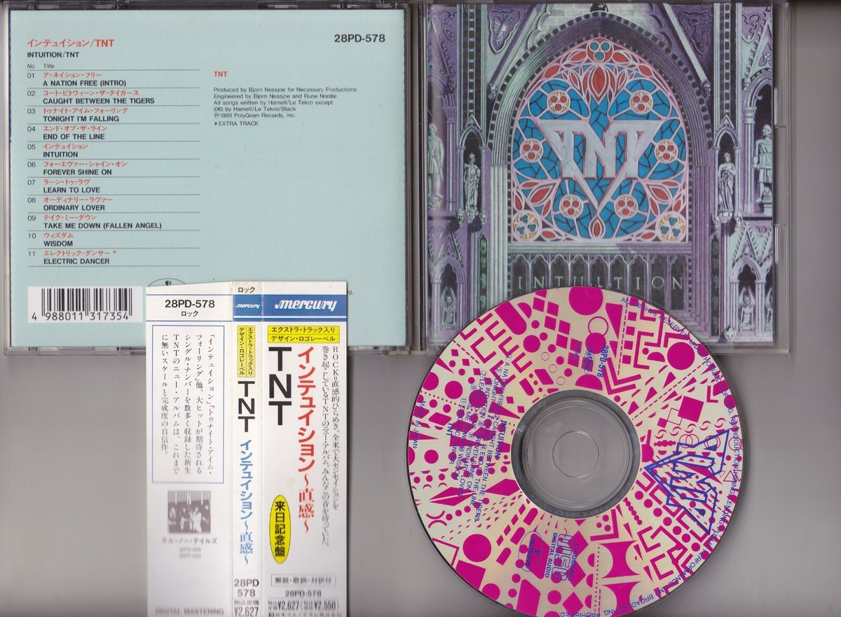 TNT Intuition Japan CD Obi 1989 28PD-578 | eBay