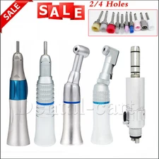 NSK Style Dental Slow Low Speed Handpiece Straight Contra Angle Air Motor 2/4H