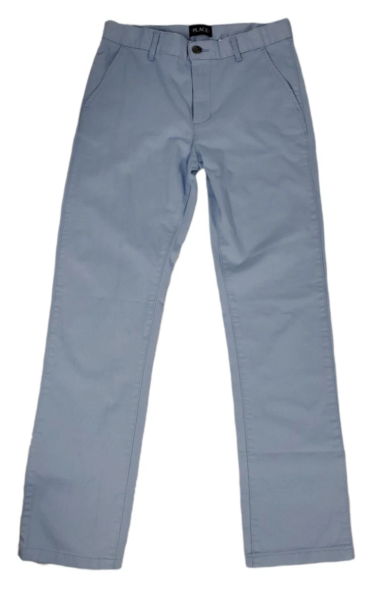 Boys Size 14 The Children s Place Light Blue Pastel Blue Dress Pants