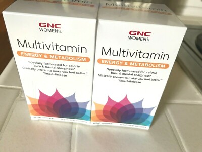 GNC Women s Multivitamin Energy & Metabolism Multi vitamin 180 ct 