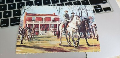 Mayer Post Card General Robert E. Lee Leaving Appomattox Court House 