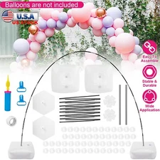 Balloon Arch Kit / or Stand Base Frame Pump Set Birthday Wedding Party Supplies