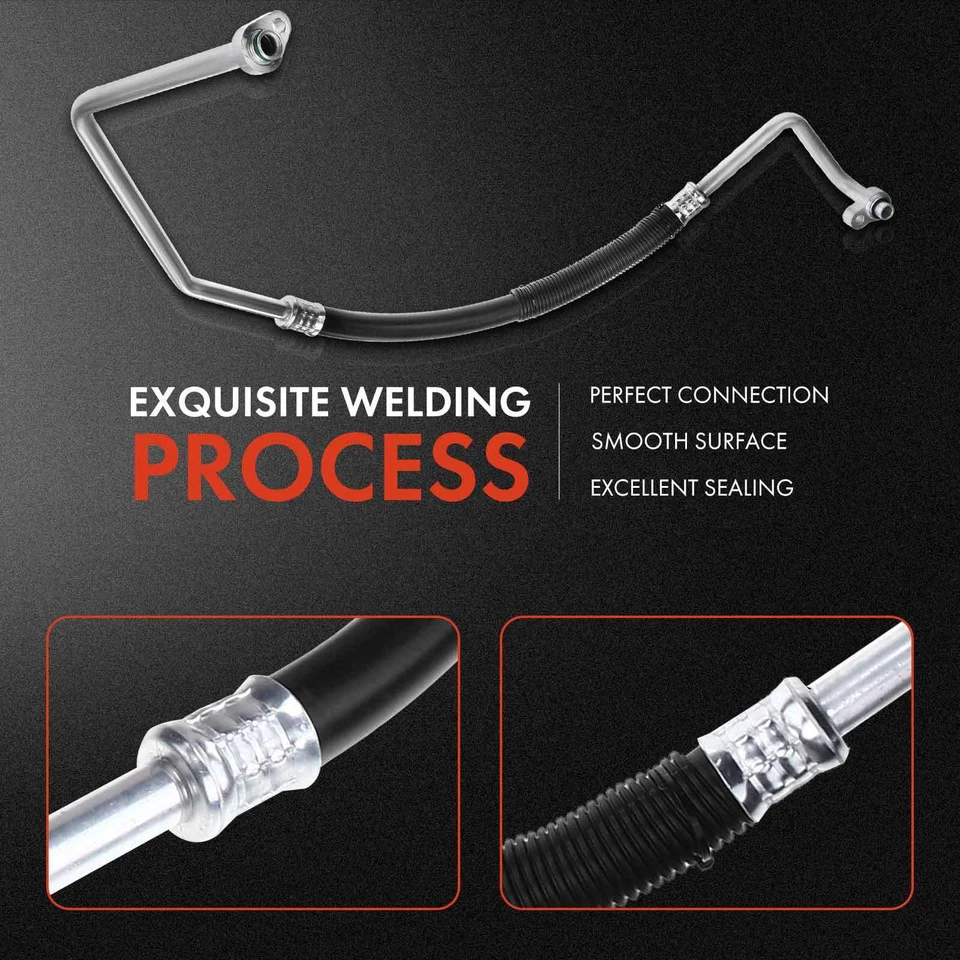 Conjunto de manguera de línea de succión de aire acondicionado para Jeep Grand Cherokee WJ 1999 2000 2001 L6 4,0 L Foto 4 de 4