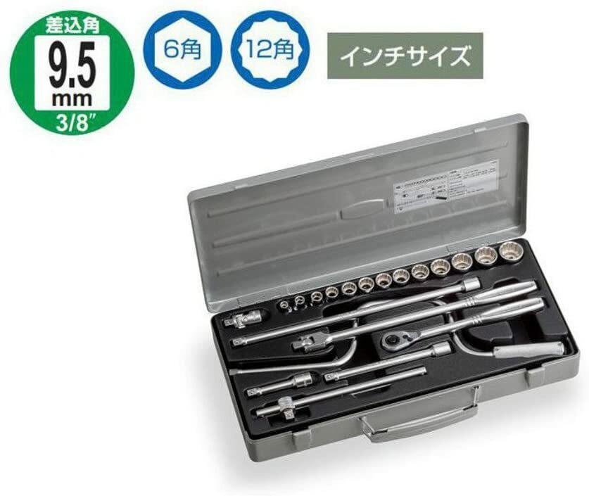 TONE　SOCKETWRENCHSET　1500M Amazon.com: TONE Plug Socket Set PG86S 3/8