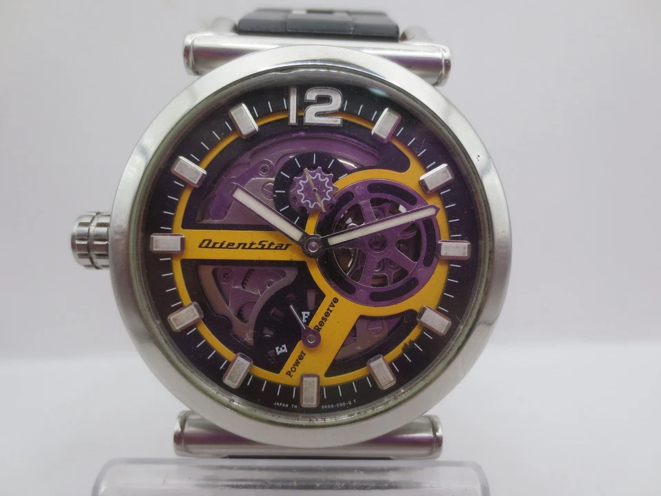 ORIENT STAR POWER RESERVED DK00-CO SKELETON 43MM STAINLESS STEEL AUTOMATIC WATCH - Image 2 of 4