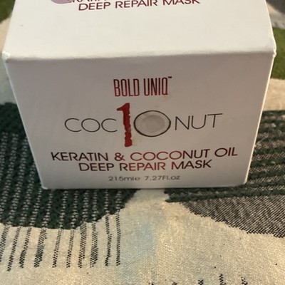 Bold Uniq Keratin & Coconut Oil Deep Repair Mask 215ml 7.27 fl oz
