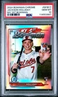 2024 Bowman Chrome Jackson Holliday My 1st Bowman PSA 10 #M1B-17 Rookie Card