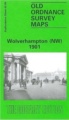 Wolverhampton (North West) 1901: Staffordshire Sheet 62.06 by John Boynton NEW