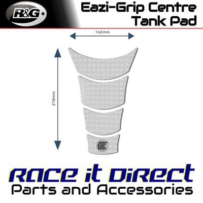 Eazi-Grip Mitteltankbeläge für Kawasaki Z500 2024-2026 EVO A klar Eazi-Grip