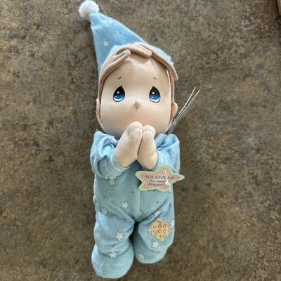 Precious Moments Now I Lay Me Down To Sleep Praying Doll Plush with Tags w/sound