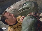 WILLIAM SHATNER & BOBBY CLARK  Signed STAR TREK GORN 8x10 Ph