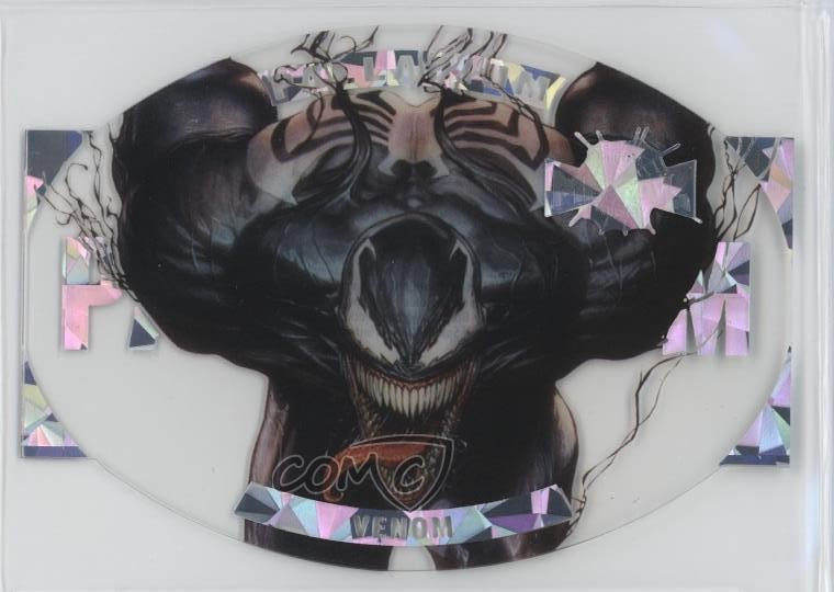 2022 Upper Deck Marvel Metal Universe Spider-Man Palladium Venom #46P 09gj