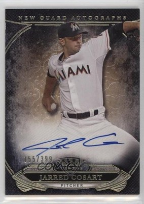 2015 Topps Tier One New Guard 155/399 Jarred Cosart #NGA-JCS Auto rx2