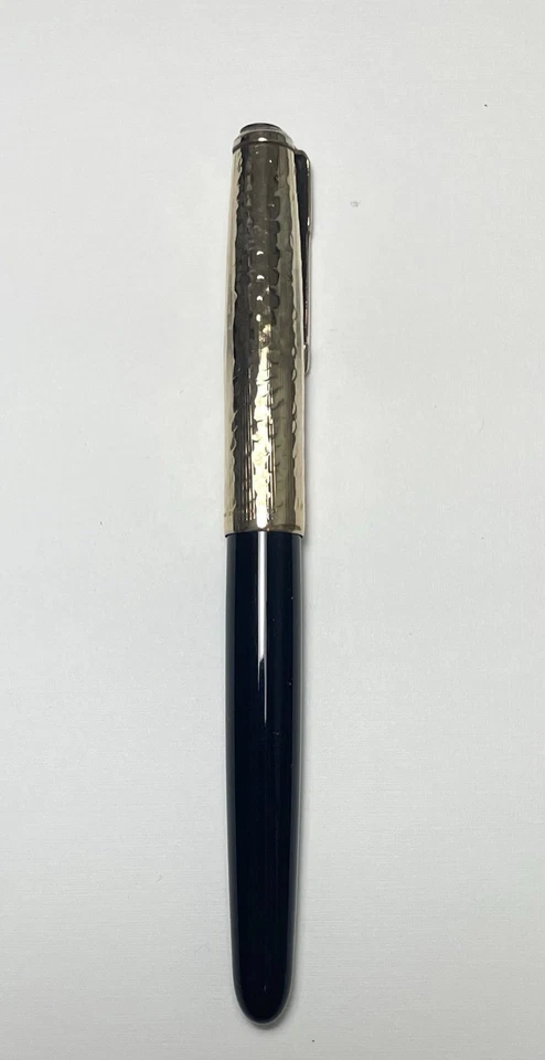 EXCELLENT Rare Parker 51 Ariel Kullock, “Fantasy 51” M Nib 14k W Hammered GF Cap - Image 2 of 4