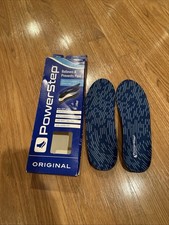 PowerStep Original Insoles Arch Pain Relief Orthotics M 7-7.5 W 9-9.5 D