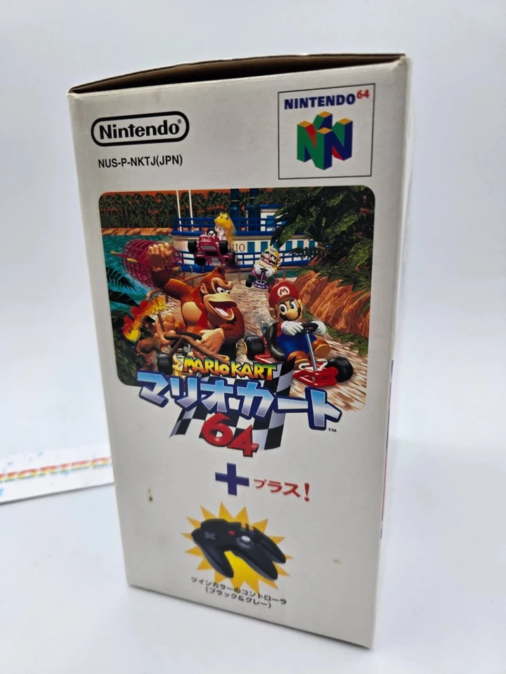 Mario Kart 64 Controller Set Nintendo Jap Ntsc-J - Immagine 2 di 4