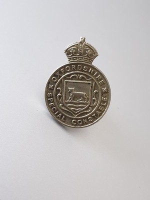 Veraltetes Oxfordshire Special Constable Badge, Special Constabulary Badge