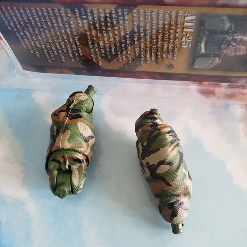 UPPER LEG CAMO SET ONLY ATL-25 Cosmic Mythic Legions 1:12