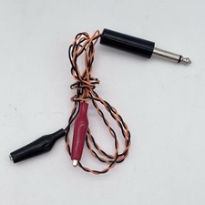 Cary Audio Tube Amplifier Bias Test Cable TS Plug & Alligator Clips