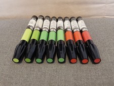 Chartpak AD Marker Pens - Set of Green/Red. Used but tested, good working order