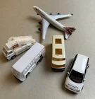 British Airways Realtoy Matchbox Airport Coach Vintage Toy Cars Plane vehicles