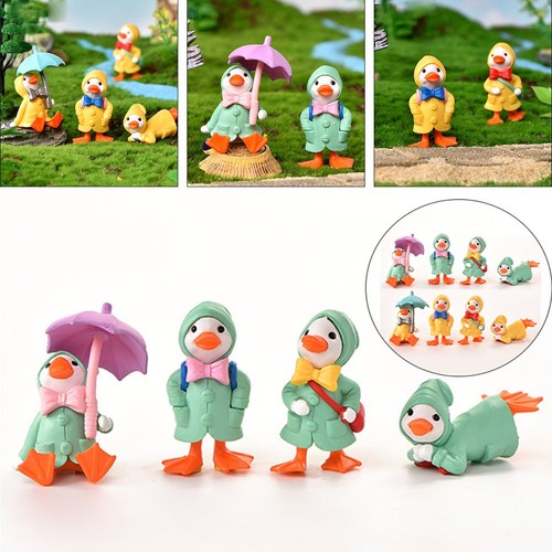 100 Mini Anatre In Resina - Decorazioni Per Giardino E Acquario