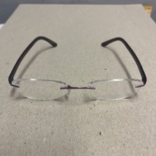 Silhouette 7608 40 6056 rimless frames purple berry color w/o Case 19 140 READ