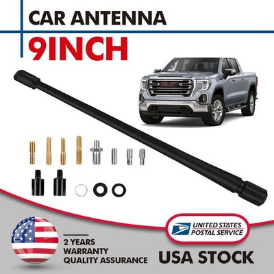 9inch Black ANTENNA MAST OEM RADIO AM/FM For 2009-2019 Dodge Ram Truck 1500