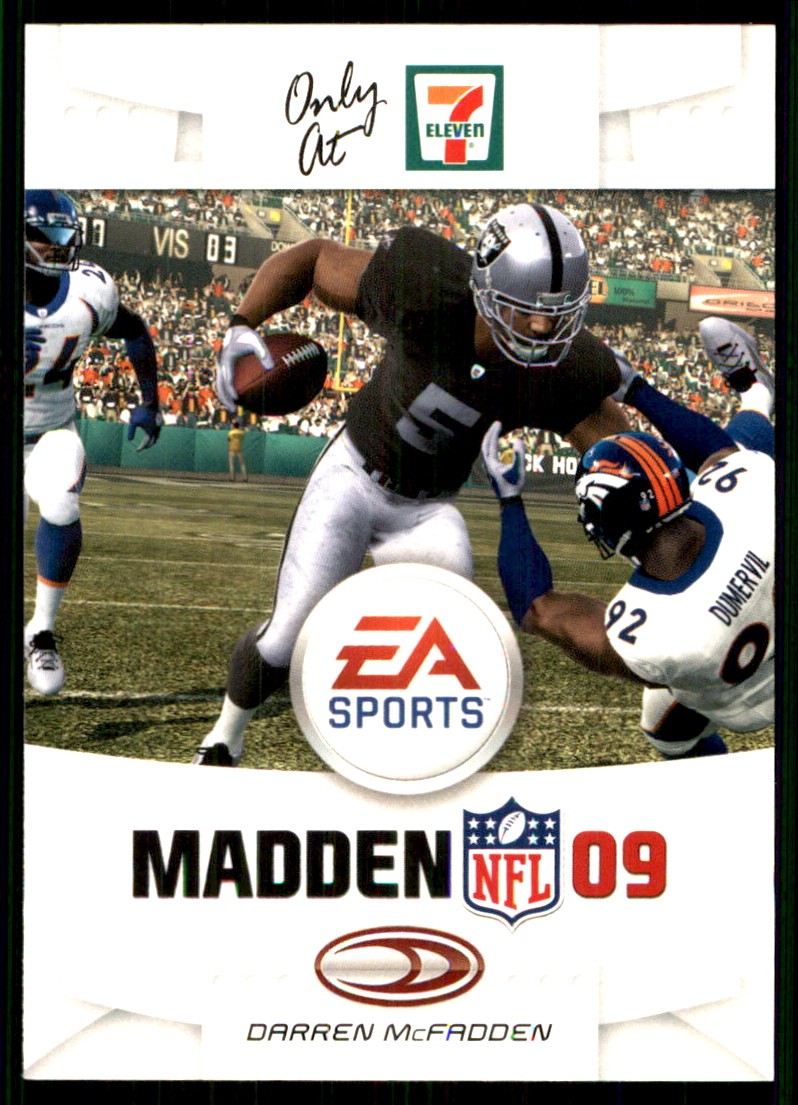 Darren McFadden Donruss 7-11 Madden '09 #7 Base